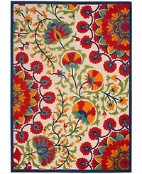 Nourison Home Aloha ALH20 3' x 5' Outdoor Area Rug