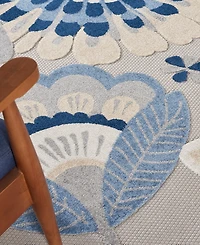 Nourison Home Aloha ALH25 7' x 10' Outdoor Area Rug