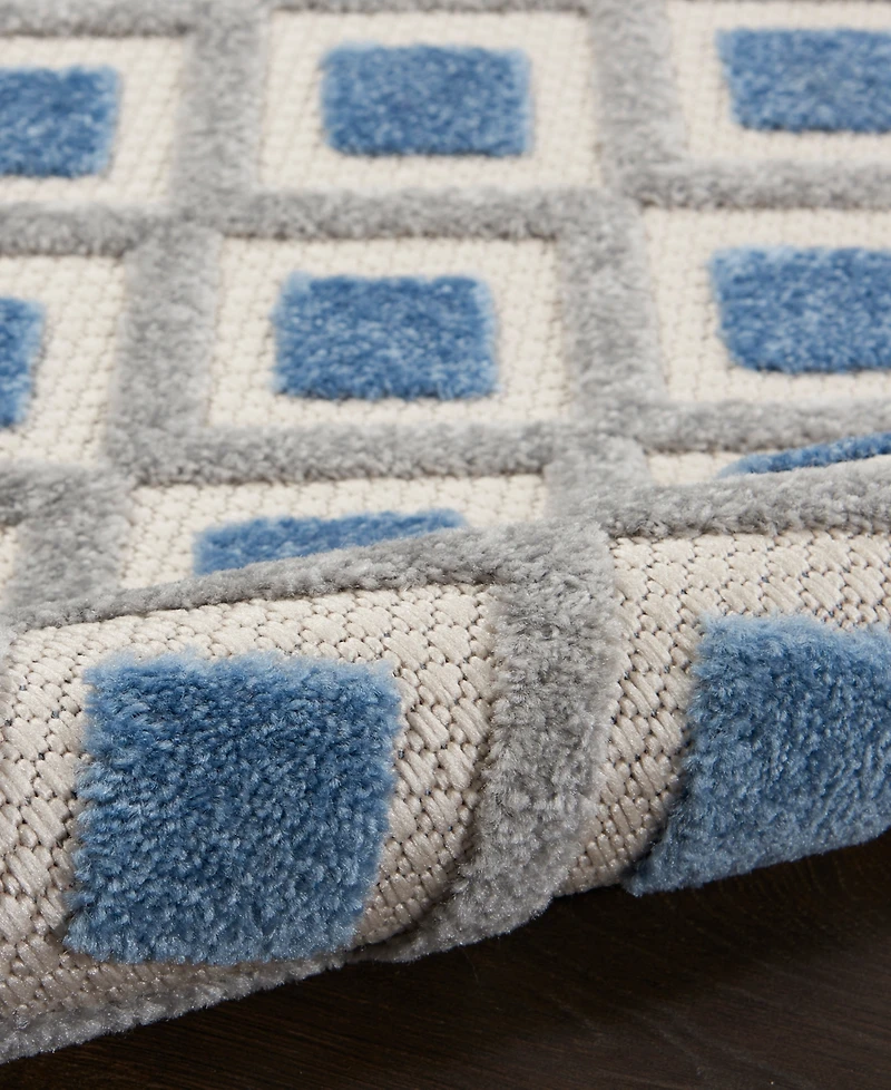 Nourison Home Aloha ALH26 5'3" x 7'5" Outdoor Area Rug