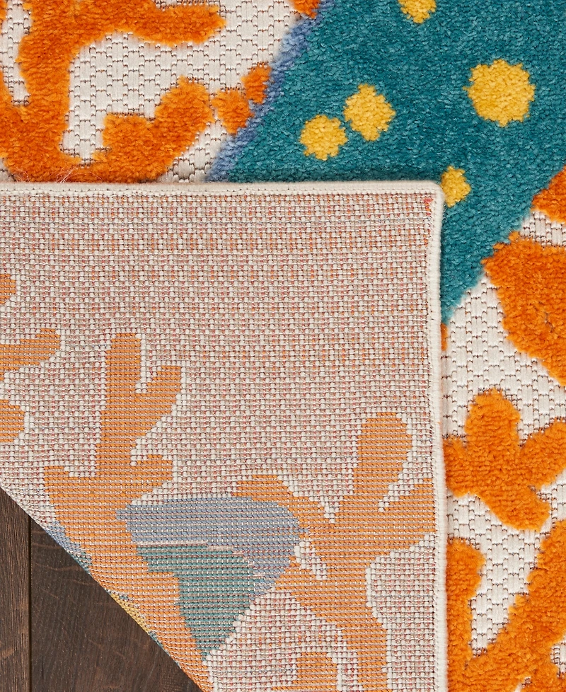 Nourison Home Aloha ALH24 7'10" x 10'6" Outdoor Area Rug