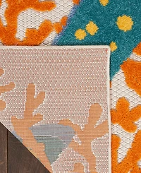 Nourison Home Aloha ALH24 7'10" x 10'6" Outdoor Area Rug