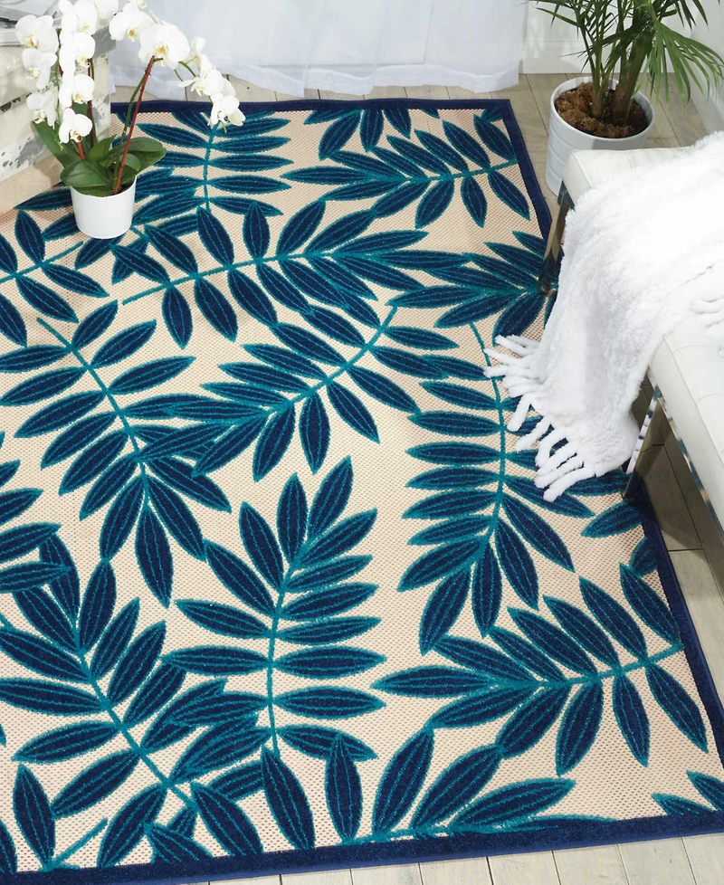 Nourison Home Aloha ALH18 7'10"x 10'6" Outdoor Area Rug