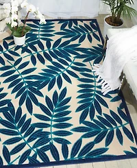 Nourison Home Aloha ALH18 7'10"x 10'6" Outdoor Area Rug