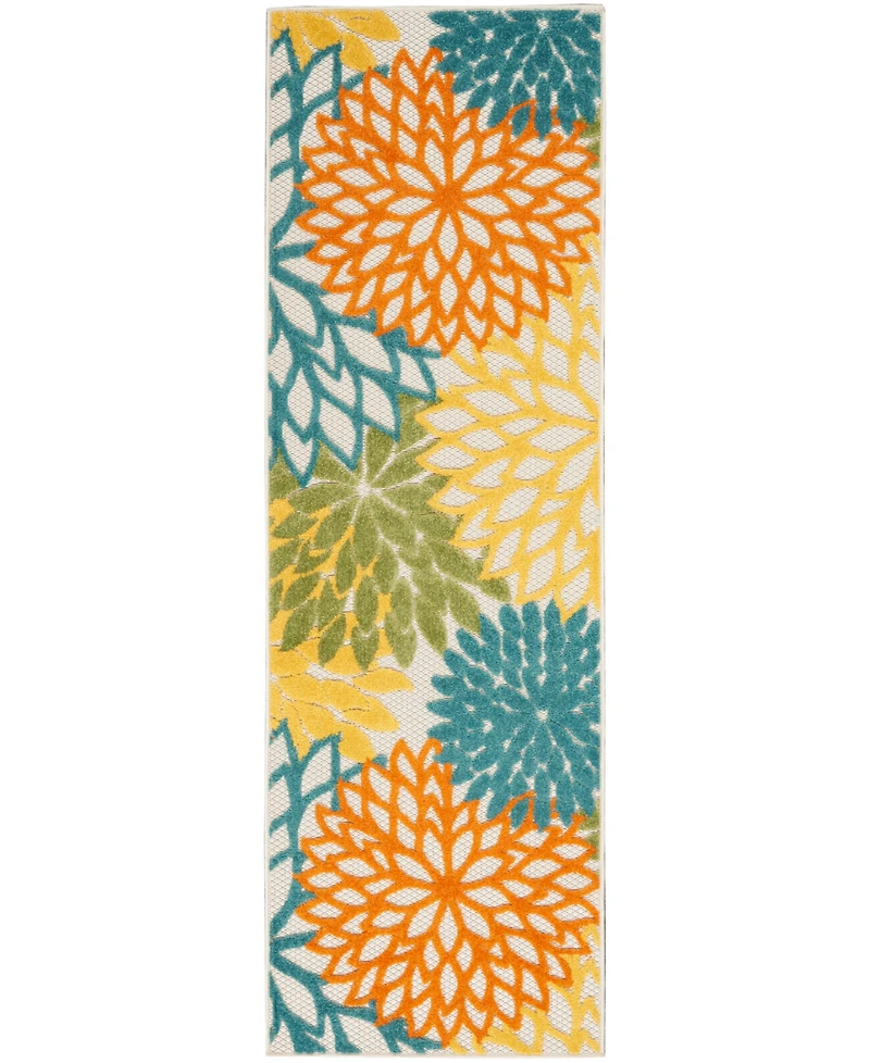Nourison Home Aloha ALH05 2'3" x 8' Runner Rug