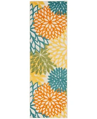 Nourison Home Aloha ALH05 2'3" x 8' Runner Rug