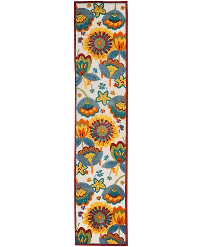 Nourison Home Aloha ALH25 2'3" x 10' Runner Rug