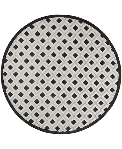 Nourison Home Aloha ALH26 7'10" x Round Outdoor Area Rug