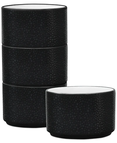Noritake Colortex Stone Stax Mini Bowls, Set of 4