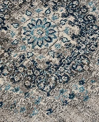 Amer Rugs Montana Nieves 7'6" x 7'6" Round Area Rug