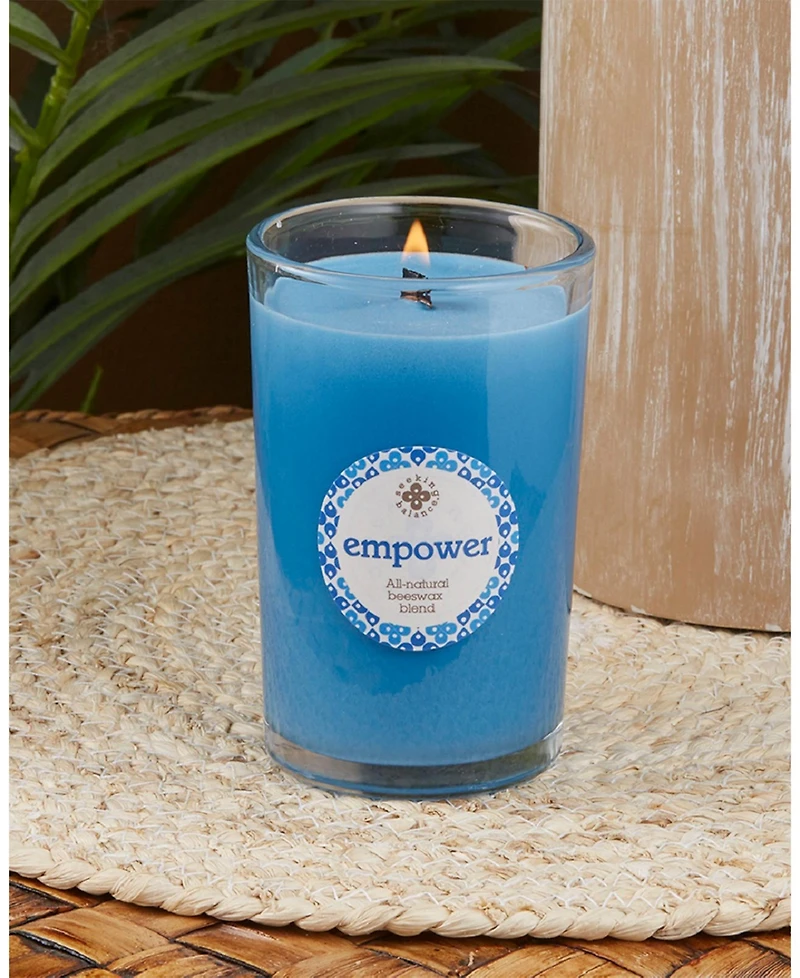 Seeking Balance Empower Lavandin Patchouli Spa Jar Candle, 8 oz