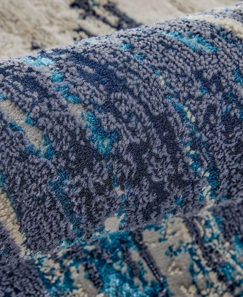 Feizy Indio R39GY 1'8" x 2'10" Area Rug