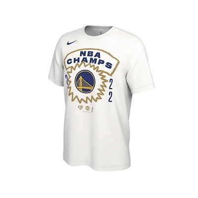 Nike Men's White Golden State Warriors 2022 Nba Finals Champion Roster T-Shirt