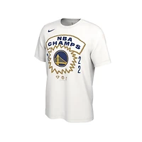 Nike Men's White Golden State Warriors 2022 Nba Finals Champion Roster T-Shirt