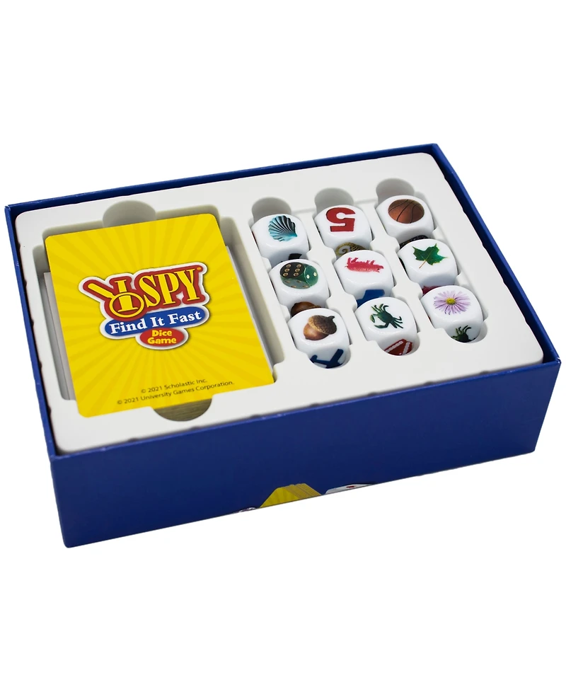 Briarpatch I Spy Find It Fast Dice Game Set, 51 Piece
