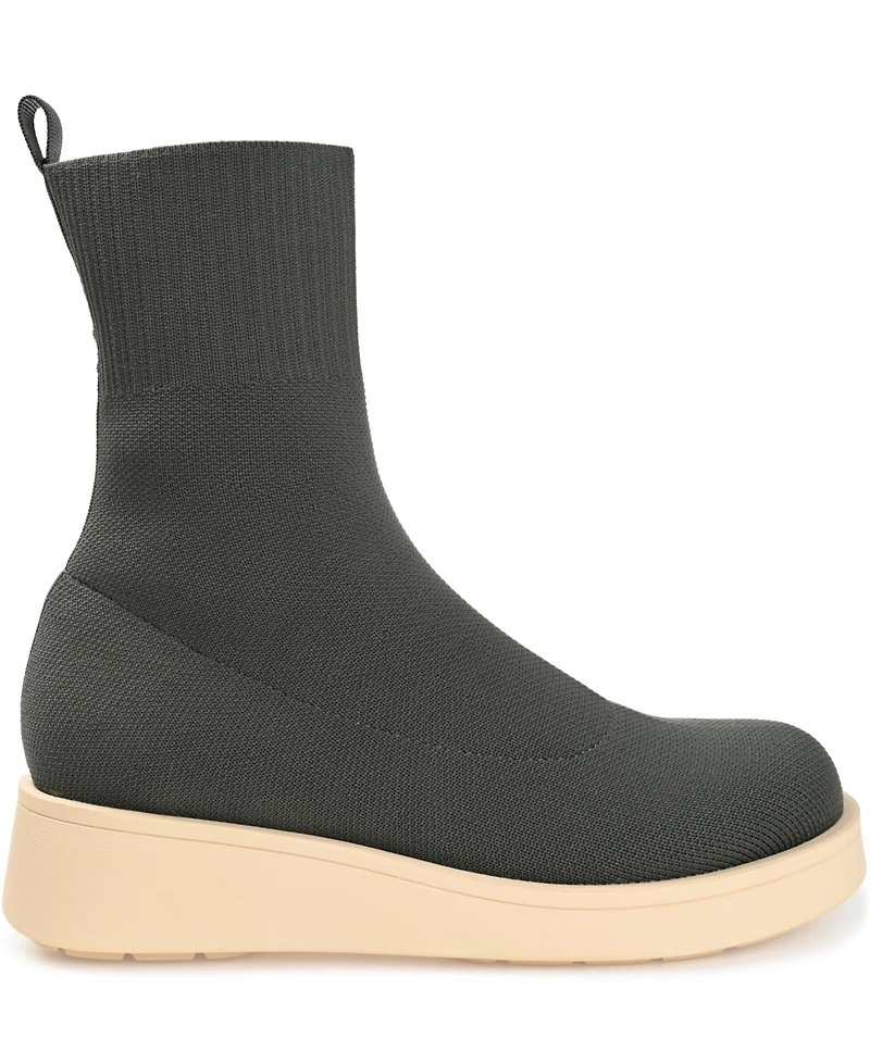 Journee Collection Women's Ebby Sock Booties
