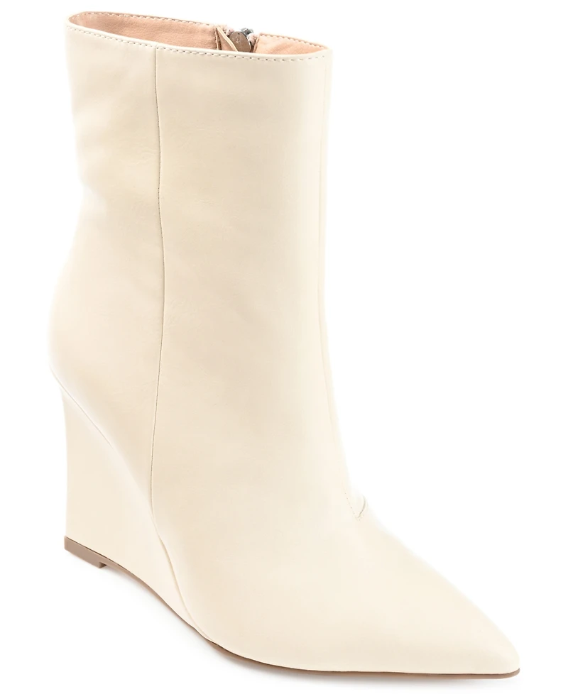 Journee Collection Women's Glorria Wedge Booties