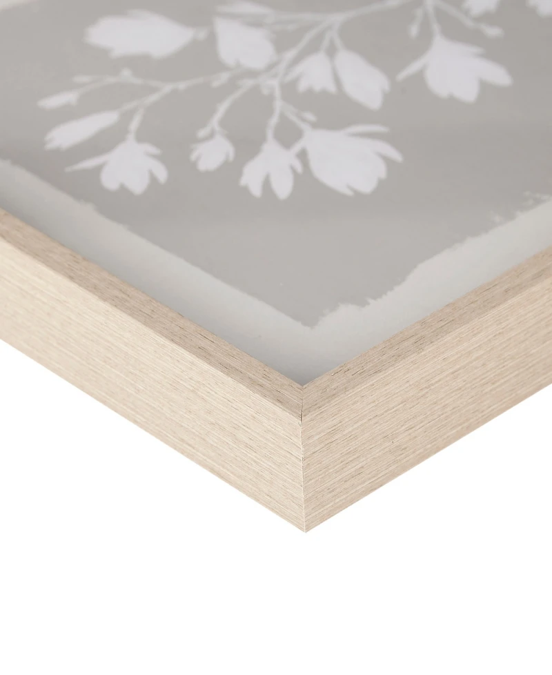 Madison Park 3 Piece Fair Florets Printed Framed Graphic Wall Art, 14" x 12"