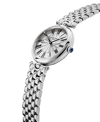 Frederique Constant Women's Swiss Art Deco Stainless Steel Bracelet Watch 30mm