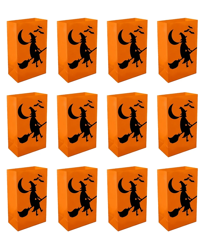Plastic Luminaria Bags, 12 Pieces