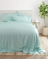 ienjoy Home Solids Style 6-Pc. Sheet Set, California King