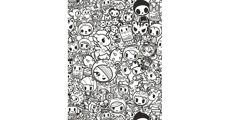tokidoki Coloring Party by tokidoki