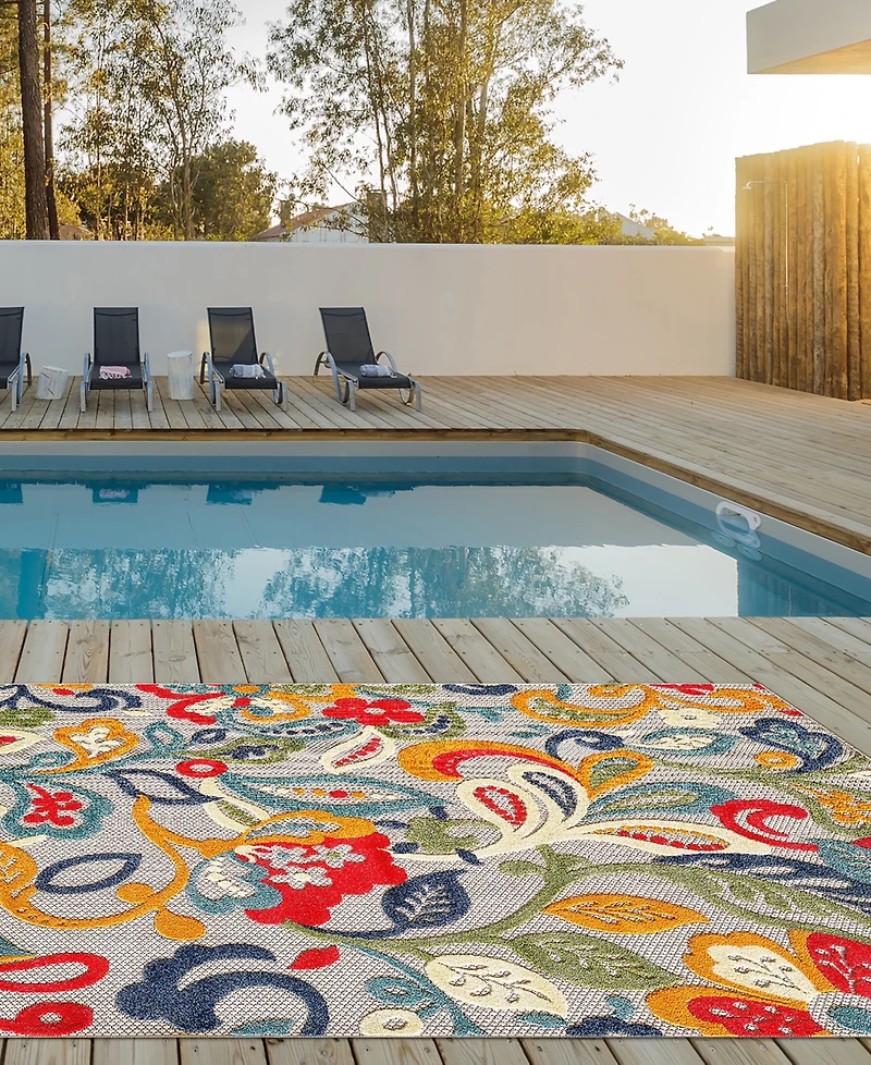 Kas Calla 6929 5'3" x 7' Outdoor Area Rug