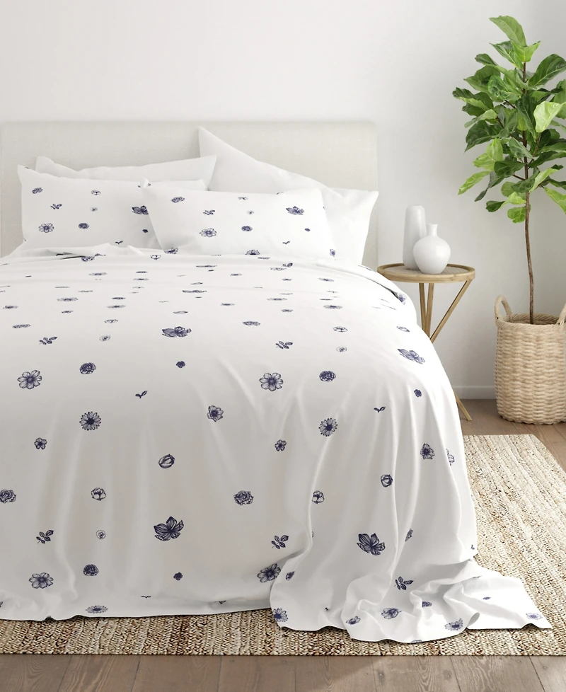 ienjoy Home The Boho & Beyond Premium Ultra Soft Pattern 4-Pc. Sheet Set