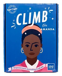 Kids Crafts Climb Like Amanda Empowerment Journal Piece Craft Kit