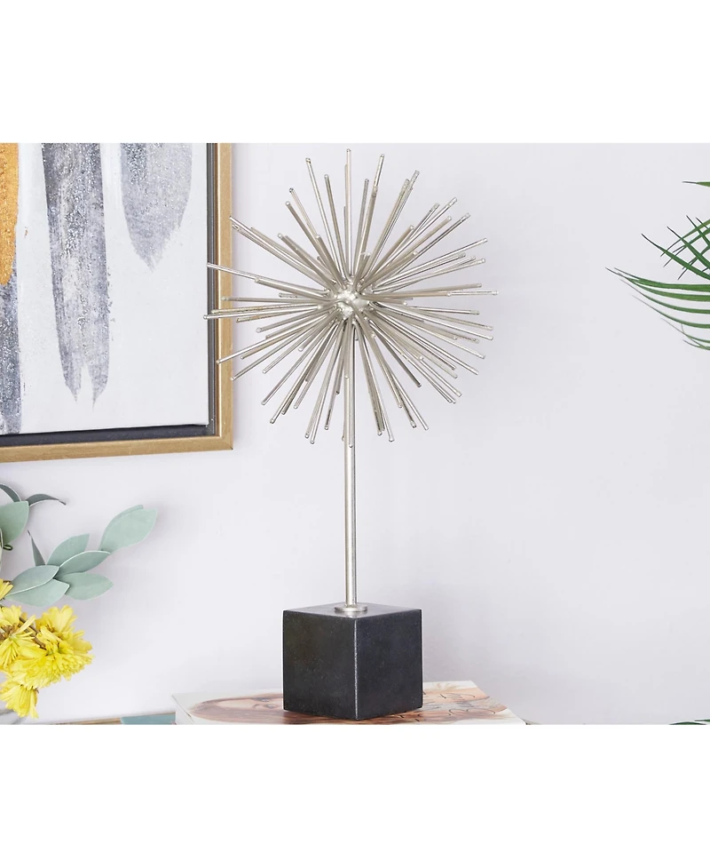 CosmoLiving by Cosmopolitan Marble Contemporary Sculpture, 17" x 9"