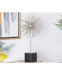 CosmoLiving by Cosmopolitan Marble Contemporary Sculpture, 17" x 9"