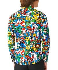 OppoSuits Big Boys Super Mario Licensed Nintendo Shirt