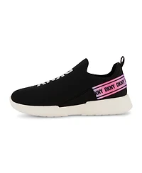 Dkny Little Girls Lightweight Slip On Ombre Logo Sneakers