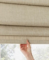 Sun Zero Pryer Textured 100 Blackout Cordless Roman Shade Collection