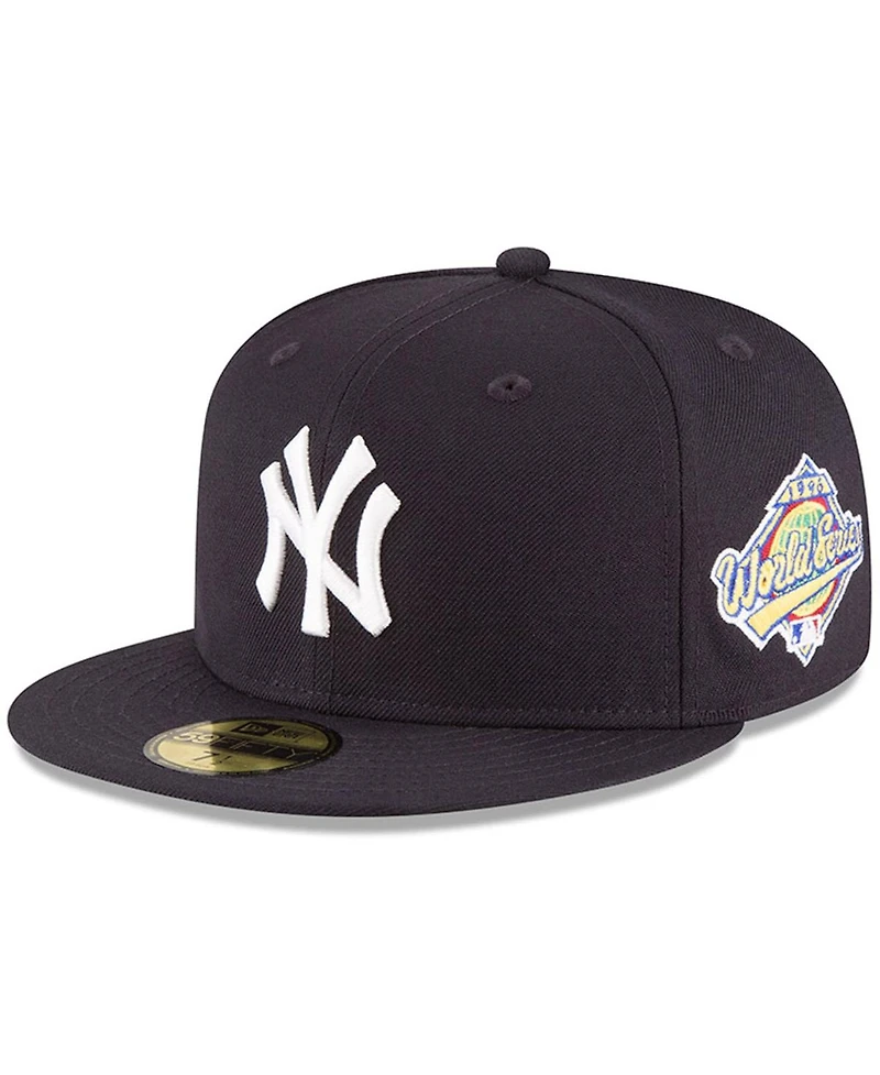 Men's New Era Navy York Yankees World Series Wool 59FIFTY Fitted Hat