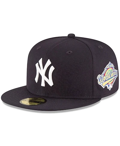 Men's New Era Navy New York Yankees 1996 World Series Wool 59FIFTY Fitted Hat