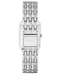 Fossil Women's Raquel Silver-Tone Stainless Steel Bracelet Watch, 23mm