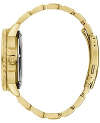 Bulova Men's Automatic Marine Star Series C Gold-Tone Stainless Steel Bracelet Watch 45mm