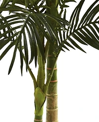 Nearly Natural 5' Golden Cane Palm Tree