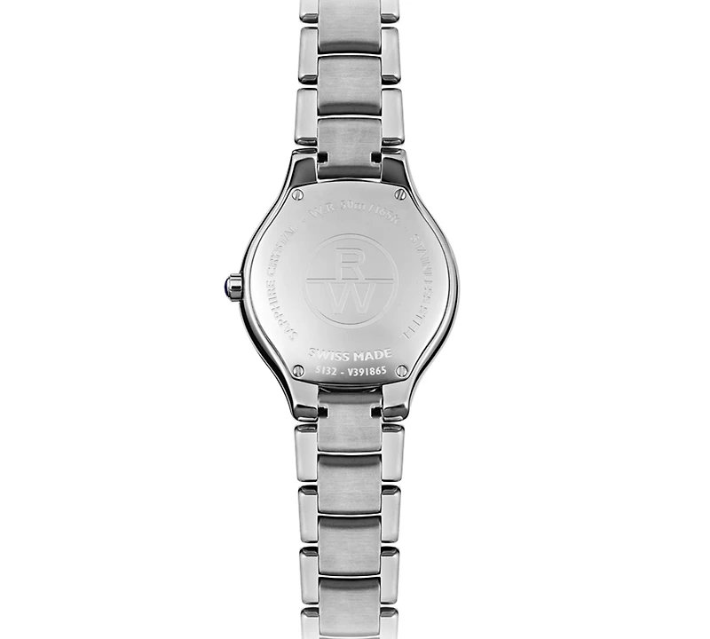 Raymond Weil Women's Swiss Noemia Diamond (1/4 ct. t.w.) Stainless Steel Bracelet Watch 32mm