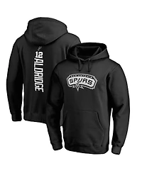 Men's LaMarcus Aldridge Black San Antonio Spurs Backer Pullover Hoodie