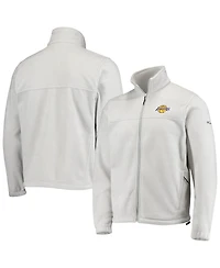 Men's Columbia Los Angeles Lakers Gray Flanker Full-Zip Jacket