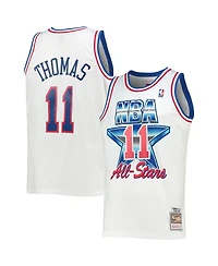 Men's Mitchell & Ness Isiah Thomas White Eastern Conference Hardwood Classics 1992 Nba All-Star Game Swingman Jersey