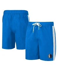 Men's G-Iii Sports By Carl Banks Blue Dallas Mavericks Sand Beach Volley Swim Shorts