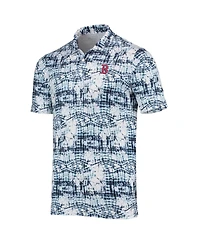 Men's Antigua Navy Boston Red Sox Vivid Polo