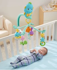 Fisher Price Musical, Magical, Light Up a Room and Sooth Your Baby Mobile Seahorse
