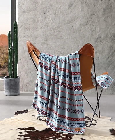Wrangler Diamond Trail Ultra Soft Plush Throw