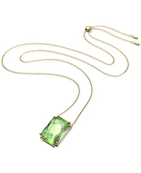 Swarovski Gold-Tone Crystal Millenia Octagon Cut 29-1/2" Pendant Necklace