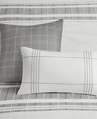 Harbor House Morgan Jacquard Cotton 5-Pc. Duvet Cover Set, King