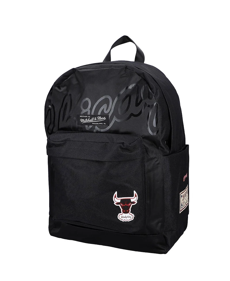 Mitchell & Ness Black Chicago Bulls Team Backpack
