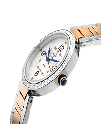 Gevril Women's Piemonte Swiss Quartz Two-Tone Stainless Steel Bracelet Watch 36mm